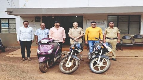 Belgaum Bike Thief Arrested