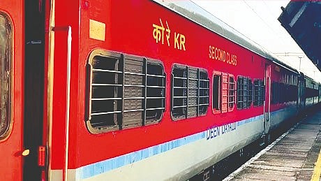 AC Coaches In Konkan Train