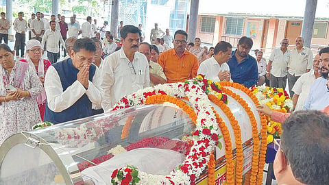 Sawantwadi Vikas Sawant Funeral