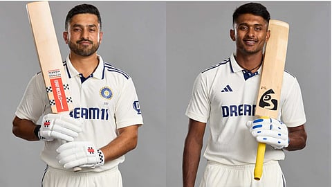 Karun Nair vs Sai Sudarshan IND vs ENG 4th test