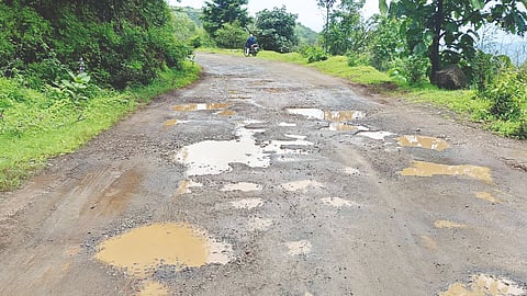 Patan Road Landslide Threat
