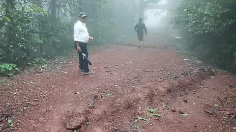 Soil erosion control Matheran