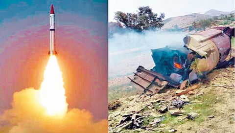 Pakistani Missile Crashes In Balochistan