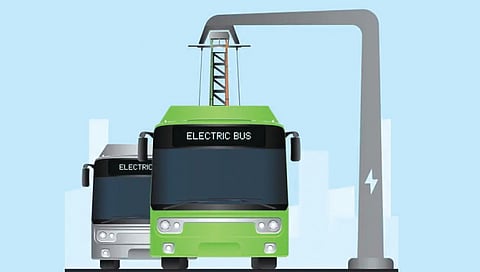 Electric bus pass