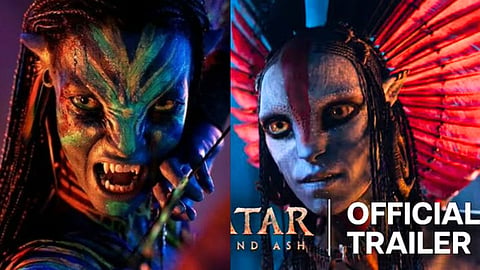 image of Avatar Fire and Ash poster