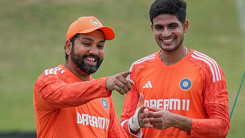 icc rankings shubman gill rohit sharma top positions shreyas iyer enters top 10 babar azam slips
