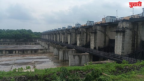 Isapur Dam water release