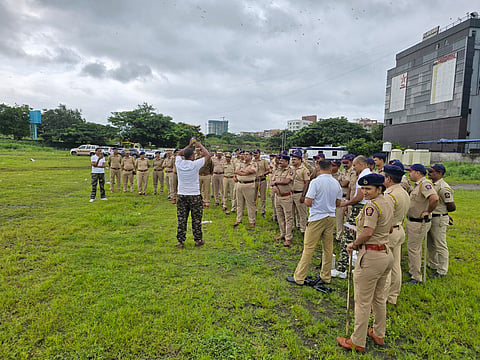 Police mock drill