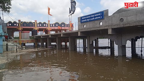 Gevrai Shani temple flood