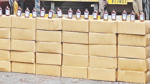 Liquor smuggling |