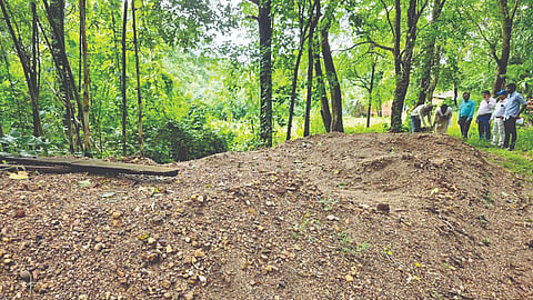 Kudal Illegal Sand Storage