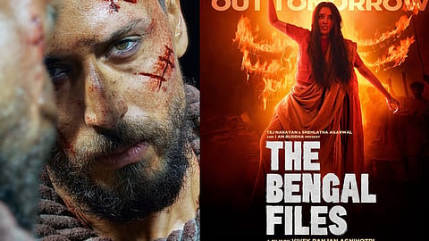 image of Baaghi 4 and The Bengal Files movie poster