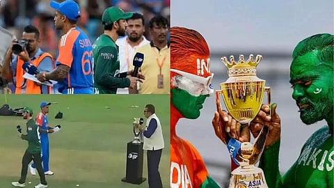 IND vs PAK : पाकिस्तानचं रडगाणं सुरूच! ‘No Handshake’वरून तिळपापड.. आशिया चषकातून मॅच रेफरींना हटवण्याची मागणी