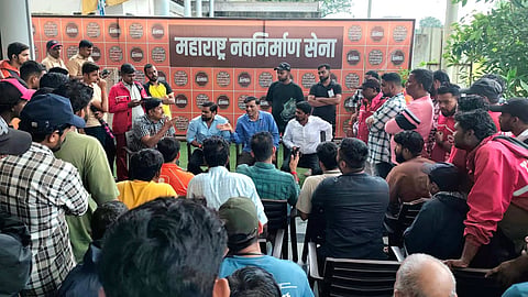 MNS Protest Swiggy Zomato Riders
