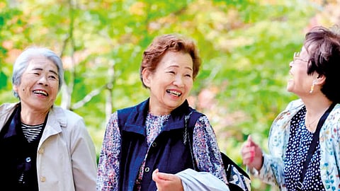 Japan Centenarians 100 Years Old