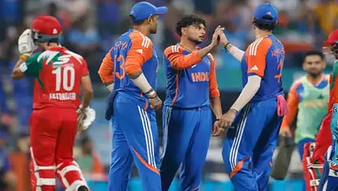 India vs Oman : India won by 21 runs