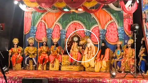 image of live performance of ramleela