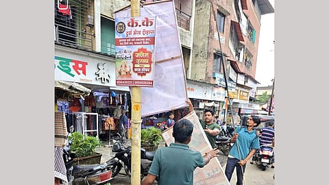 Kalyan Dombivli Illegal Banners Action