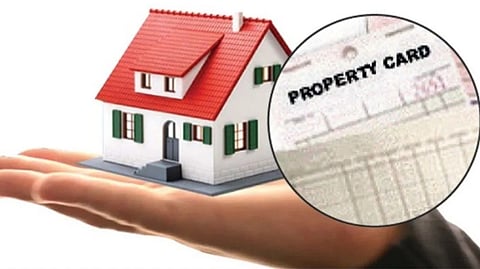 Property card |