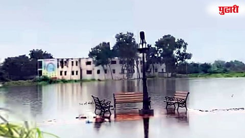 Indapur flood damage