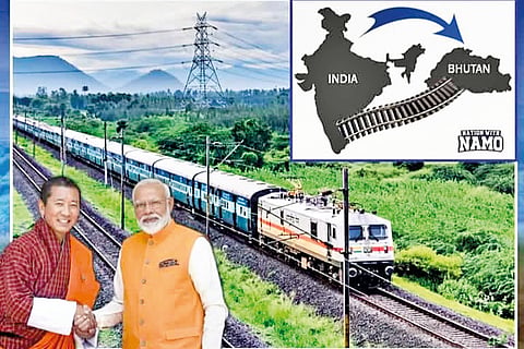 India Bhutan railway