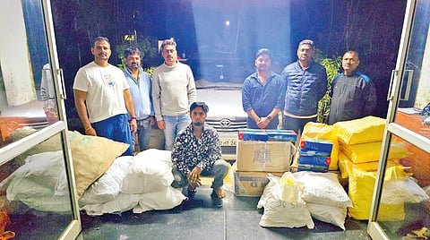 gutkha-smuggling-case-man-arrested-in-bhoi-galli-10-lakh-seized