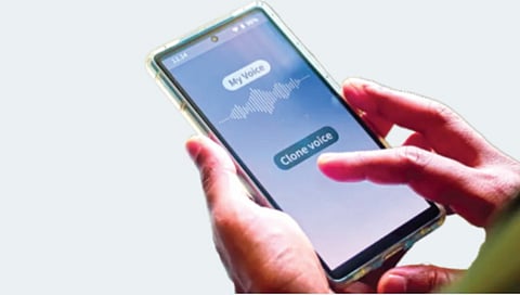 AI voice technology