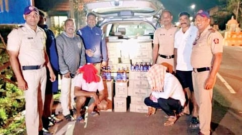Goa Liquor Seizure