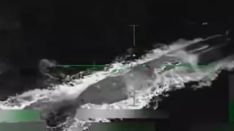 drug-carrying submarine