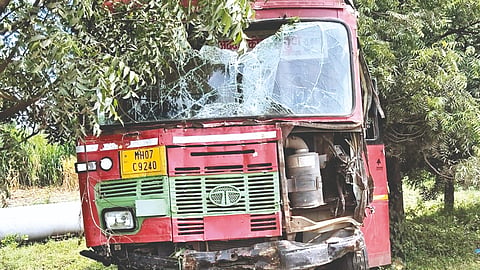 Solapur Accident: बसच्या धडकेत दुचाकीस्वाराचा मृत्यू