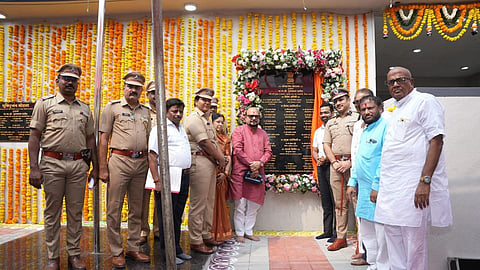 Guardian Minister Gulabrao Patil : पाळधी पोलीस इमारत म्हणजे सुरक्षिततेचे मंदिर