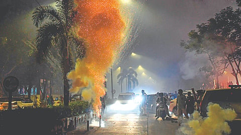 Harmful fireworks Mumbai
