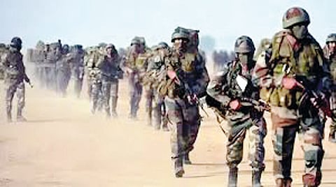 Indian Army War Exercise