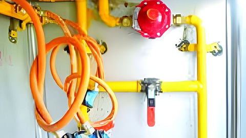 Gas supply through pipeline