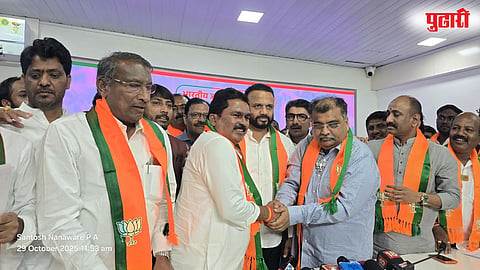 Yashwant Mane joins bjp
