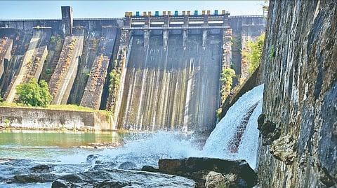 Bhatsa dam water leakage
