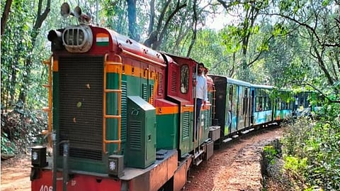Matheran mini train