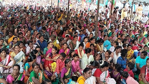 Thane tribal protest