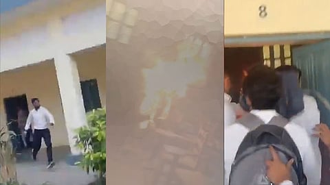 Principal Assault Student : भयंकर..! ‘फी’-प्रश्नी प्राचा-यांनी फटकारले, पोलिसांनीही मारले; विद्यार्थ्याने स्वत:ला पेटवून घेतले