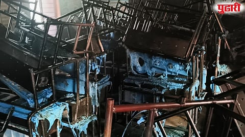 Islapur ZP school fire incident