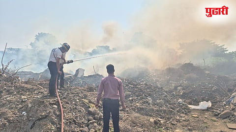 Kamothe fire incident