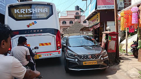 Shrivardhan parking issue