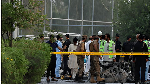 Pakistan Paramilitary HQ Attack : पाकिस्तानमधील निमलष्करी दलाच्या मुख्यालयावर आत्मघातकी हल्ला