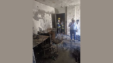 Domestic violence arson