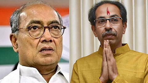 Digvijay Singh Meets Uddhav Thackeray