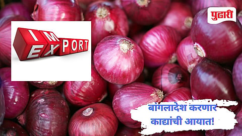 Good News for Onion Export |बांगलादेशचा कांदा आयात निर्णय; भारताच्या कांदा निर्यातीला पुन्हा गती मिळण्याची शक्यता