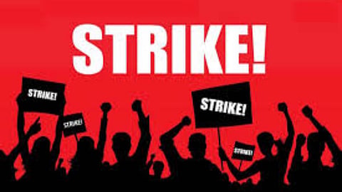 Palghar gram panchayat workers strike