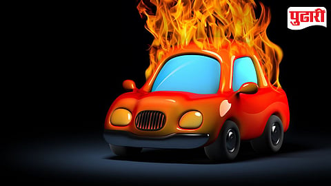 Yerwada Burning Car Incident