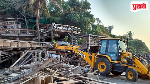 Goa Romeo Lane Demolition
