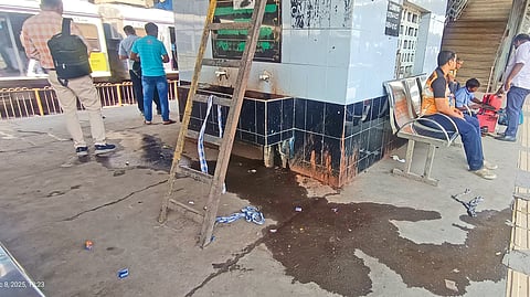 Drinking water leak